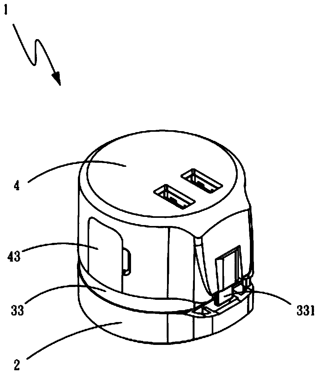 Multi-national charger structure