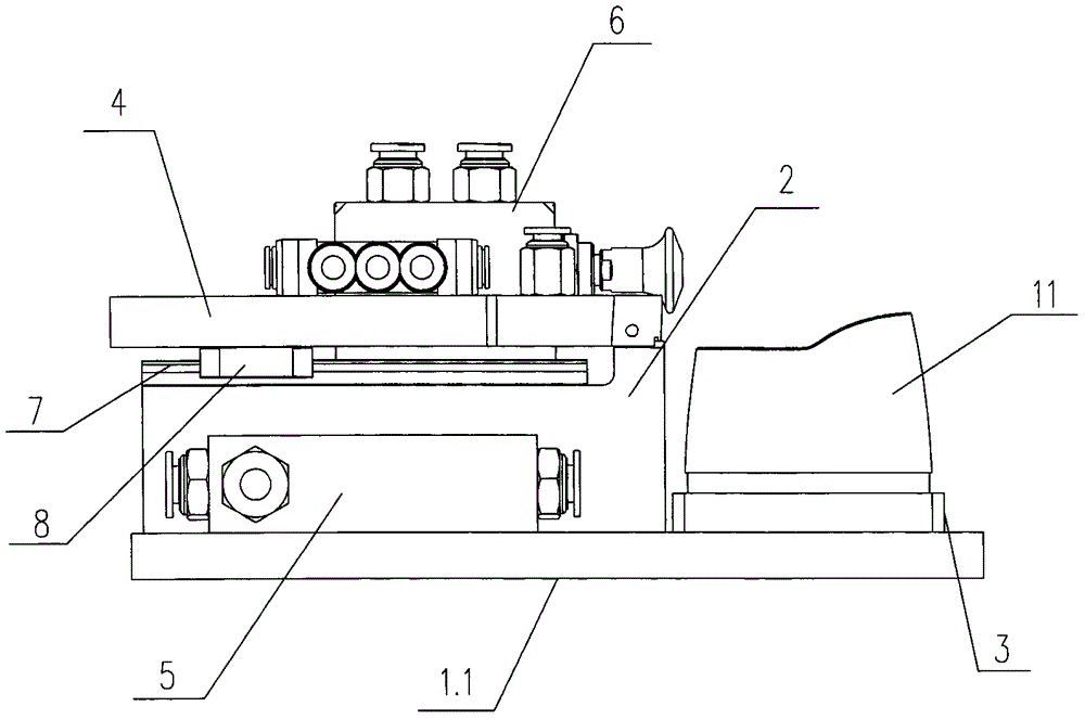 Vacuum film laminating machine