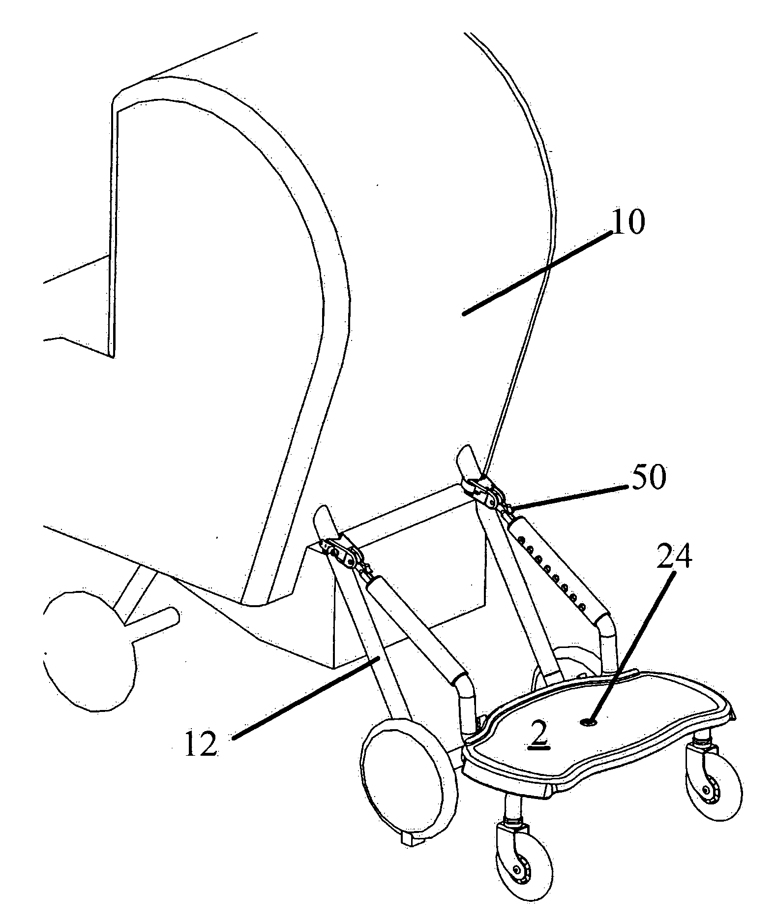 Stroller passenger assembly