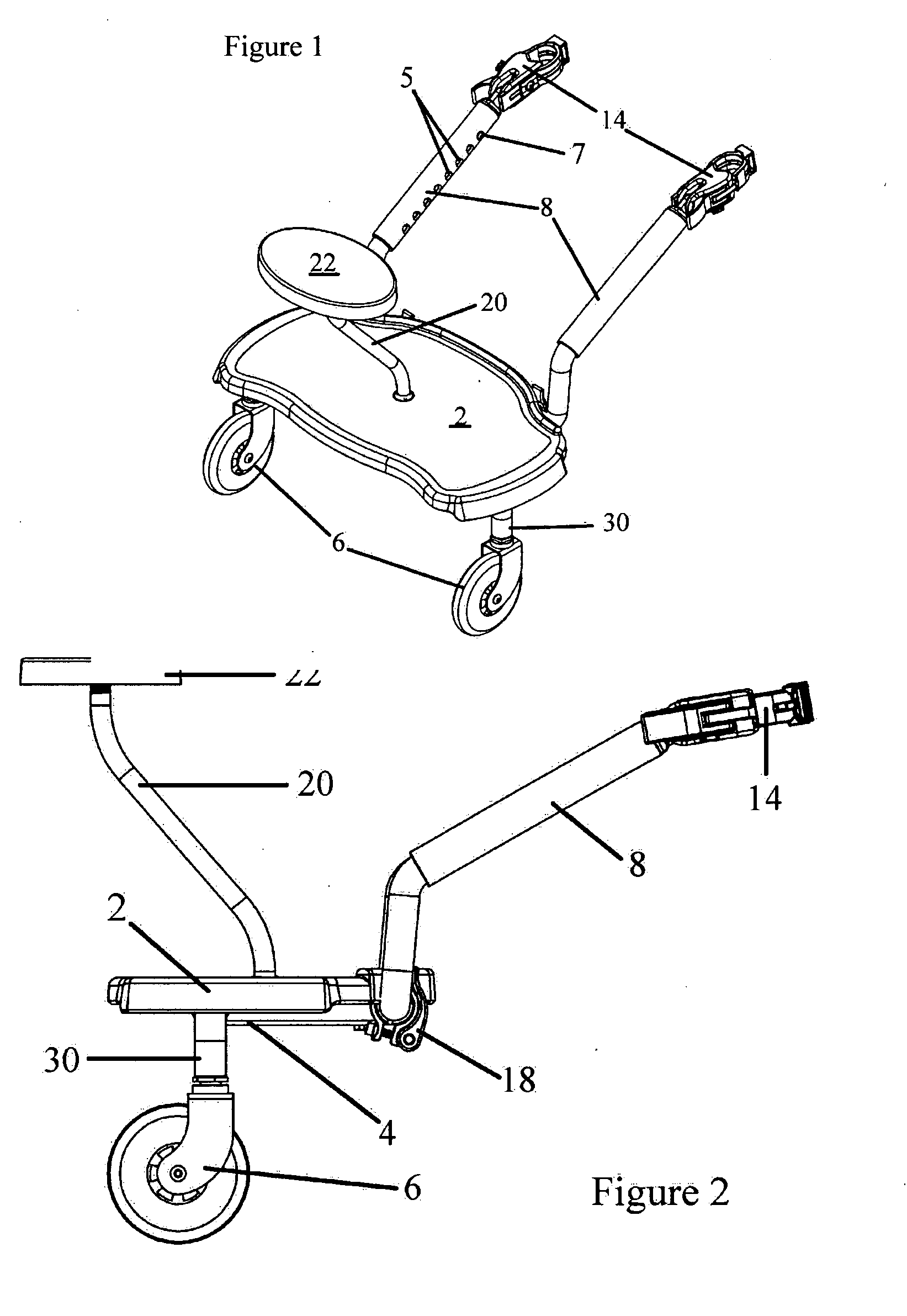 Stroller passenger assembly