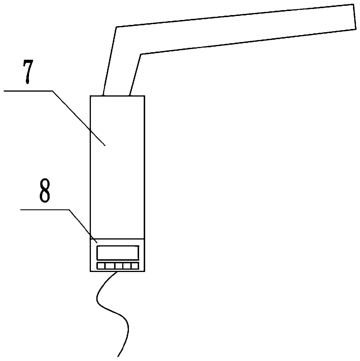 Welding measuring device and welding method