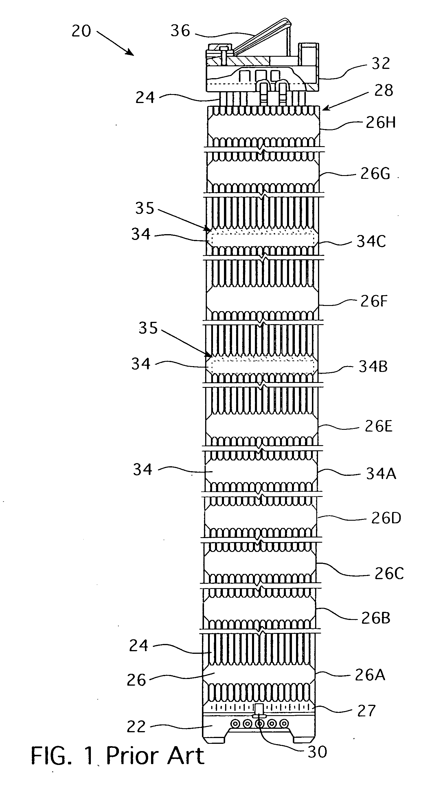 Multiple and variably-spaced intermediate flow mixing vane grids for fuel assembly