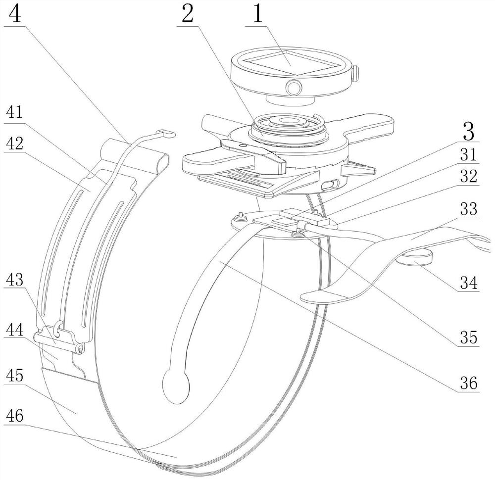 Rotary-extrusion-type intelligent tourniquet