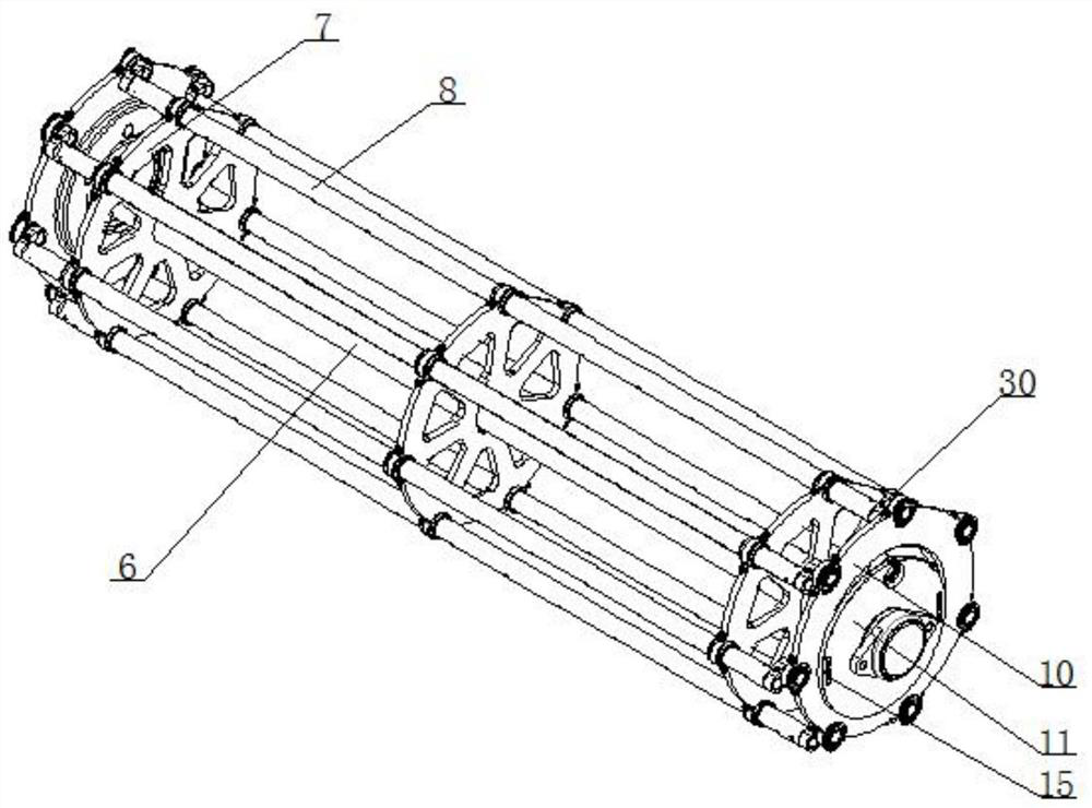 Mulching film recycling device