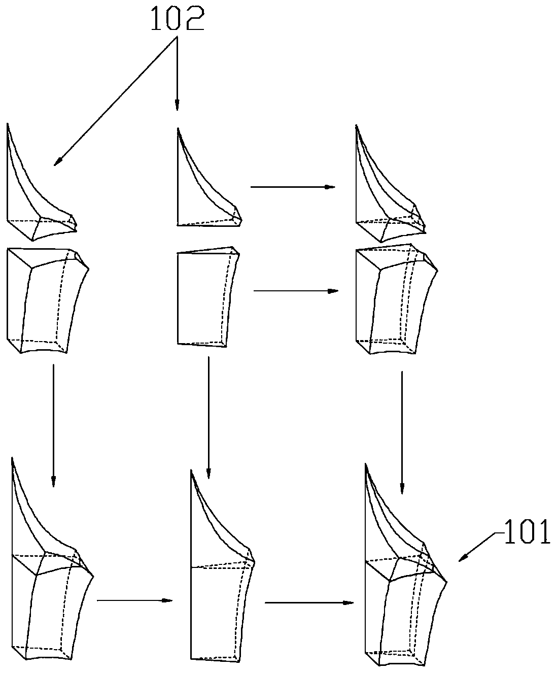 Ternary phase diagram 3D model and 3D printing method thereof