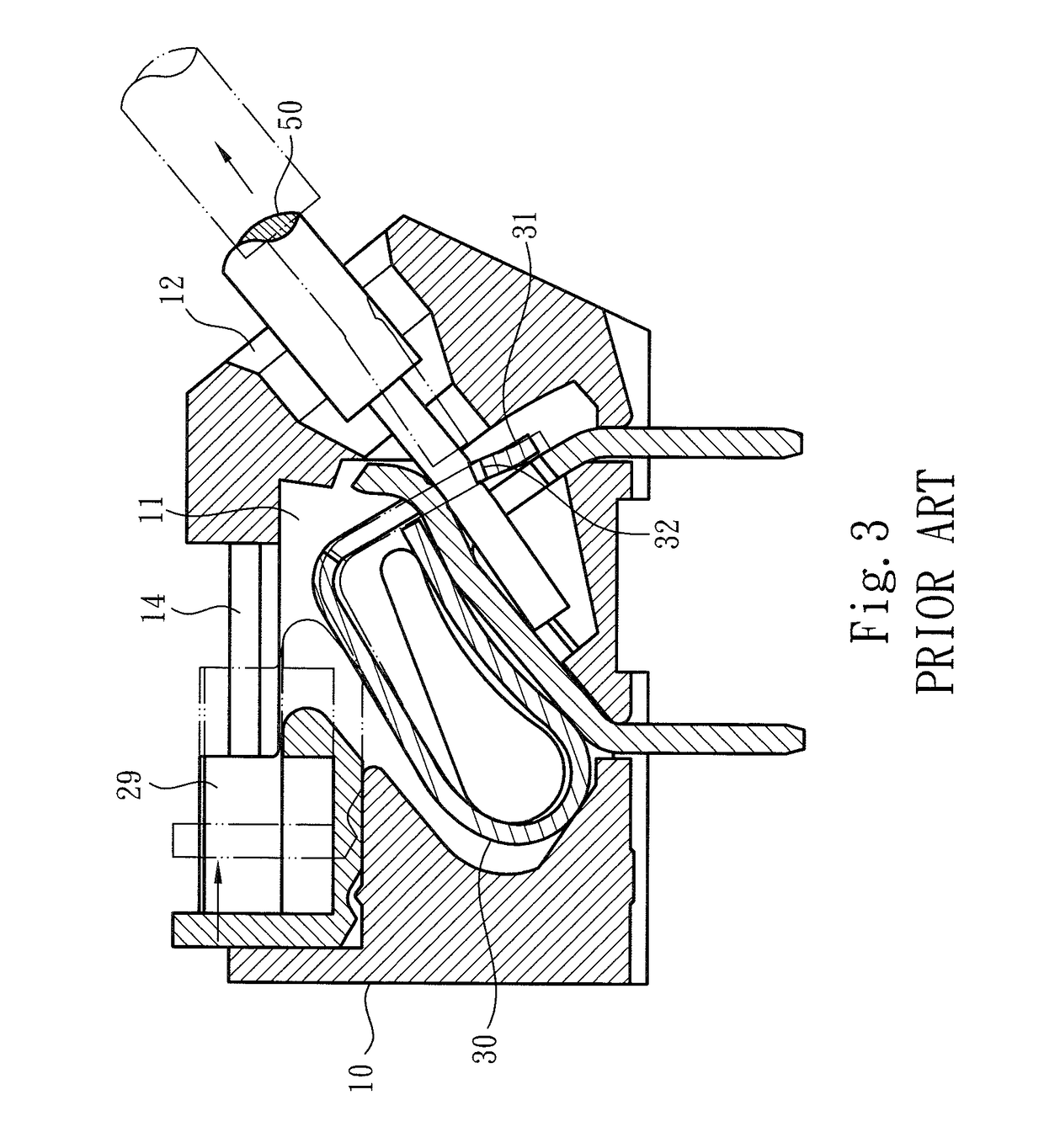 Wire connection terminal device