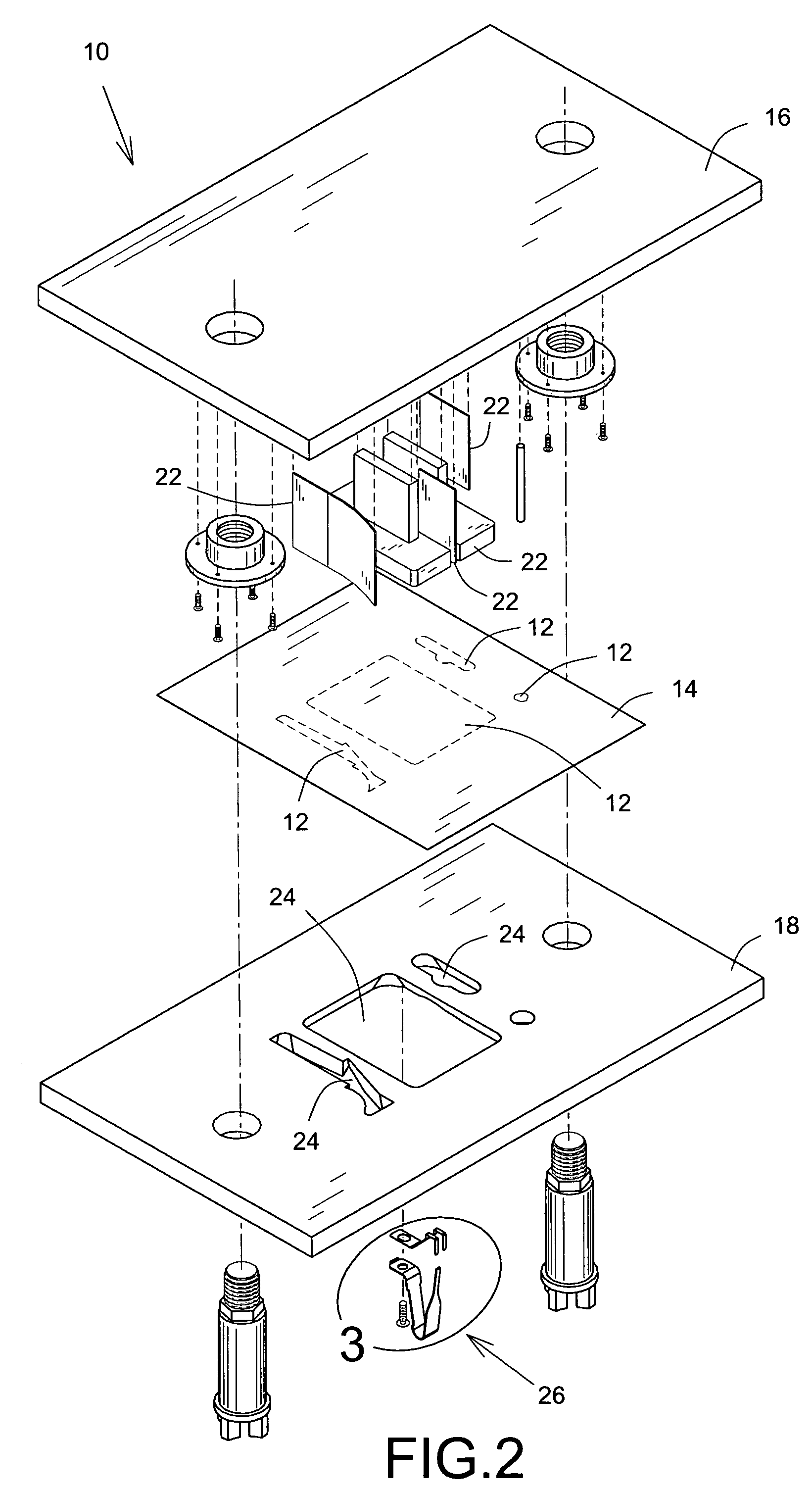 Stripping device for a press