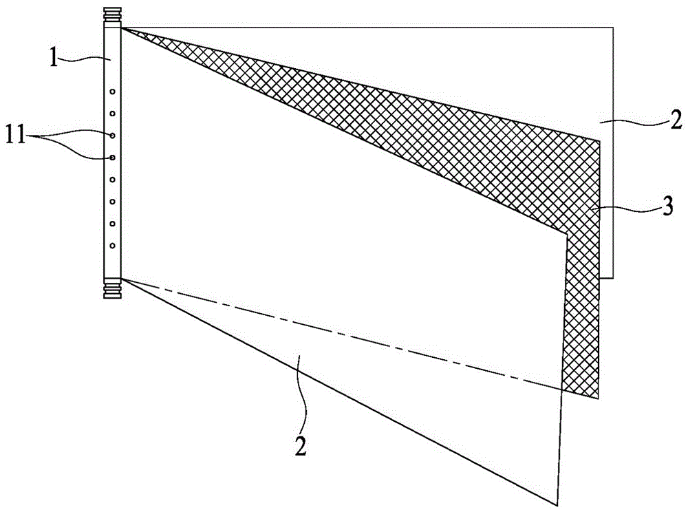 Spiral wound reverse osmosis membrane element with high recovery rate