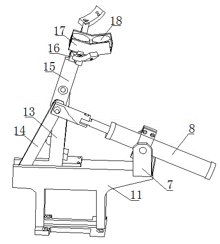 Automatic processing machine tool for bended tubes