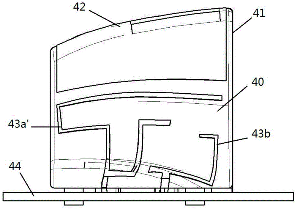 Combined antenna oscillator, dwarf type vehicle-mounted antenna and method for manufacturing combined antenna oscillator