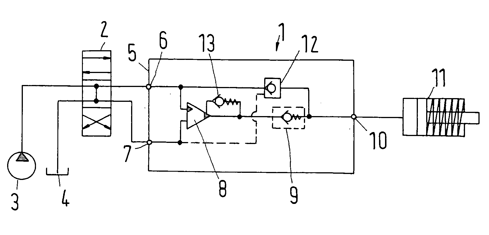 Hydraulic pressure amplifier