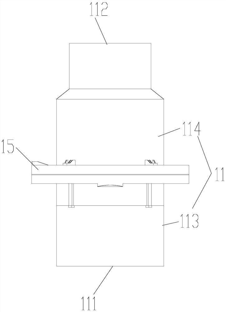 Installation plate structure, air duct structure and air conditioner indoor unit