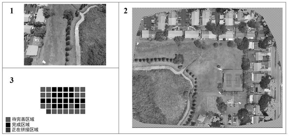 Multi-thread system for constructing orthoimage semantic map in real time