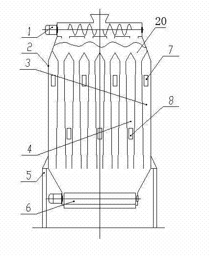 Vertical gravity conveying enforced cross-flow drying method and device