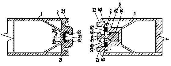 Tongue and groove connecting structure of building formwork