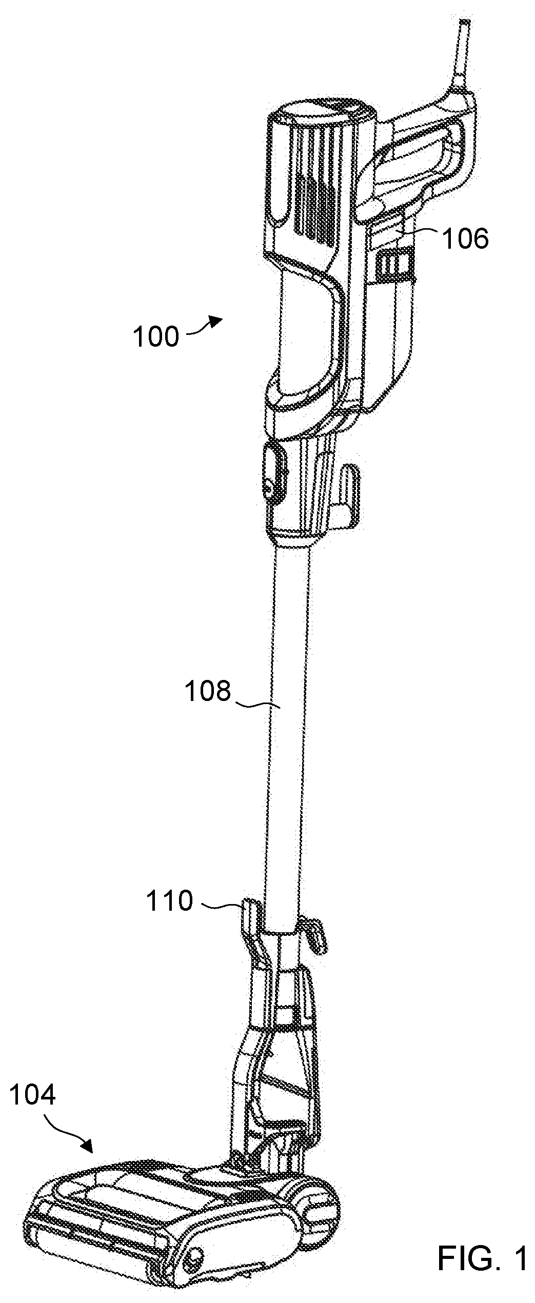 Surface cleaning apparatus with removable air treatment member assembly