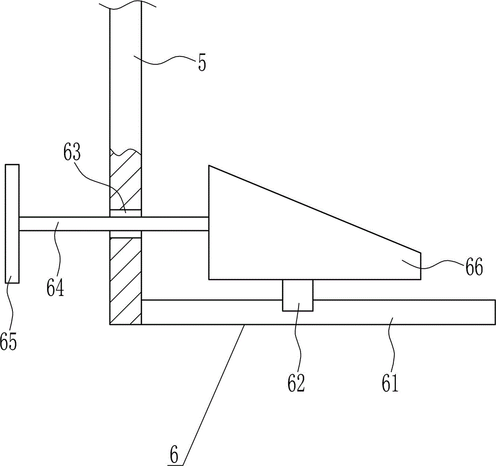 Steel bar derusting device used for municipal sewage treatment