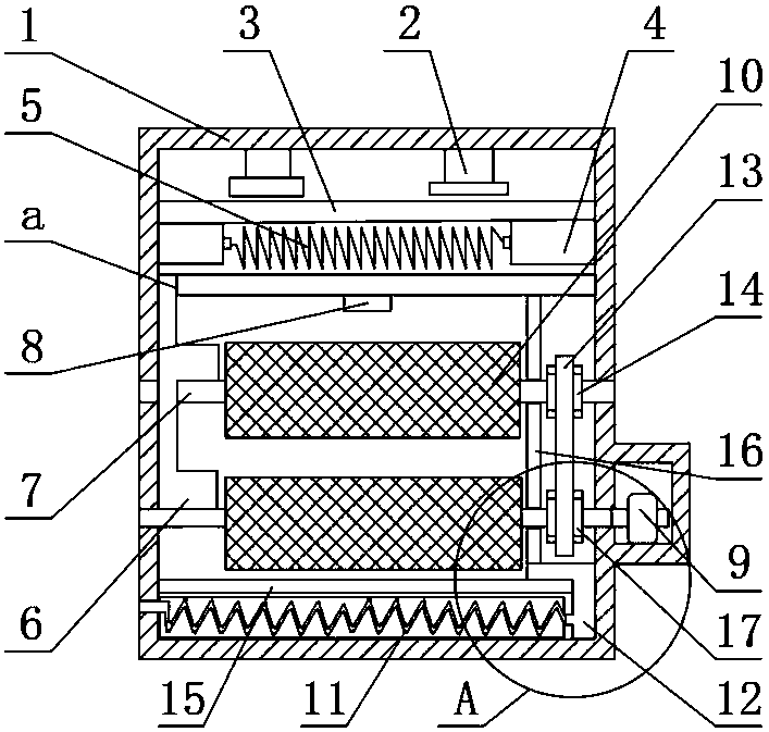 Rapid drying device for medical surgical instruments