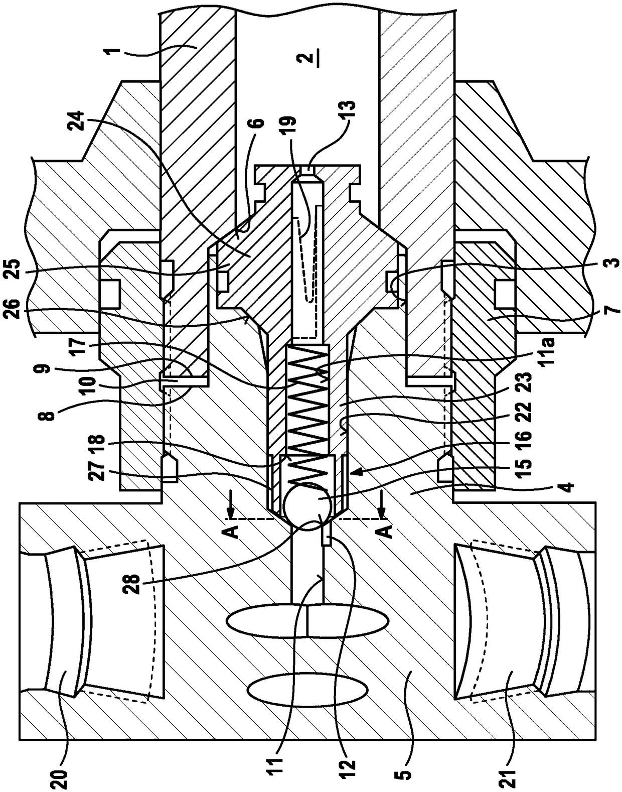 Flow restrictor for an injector