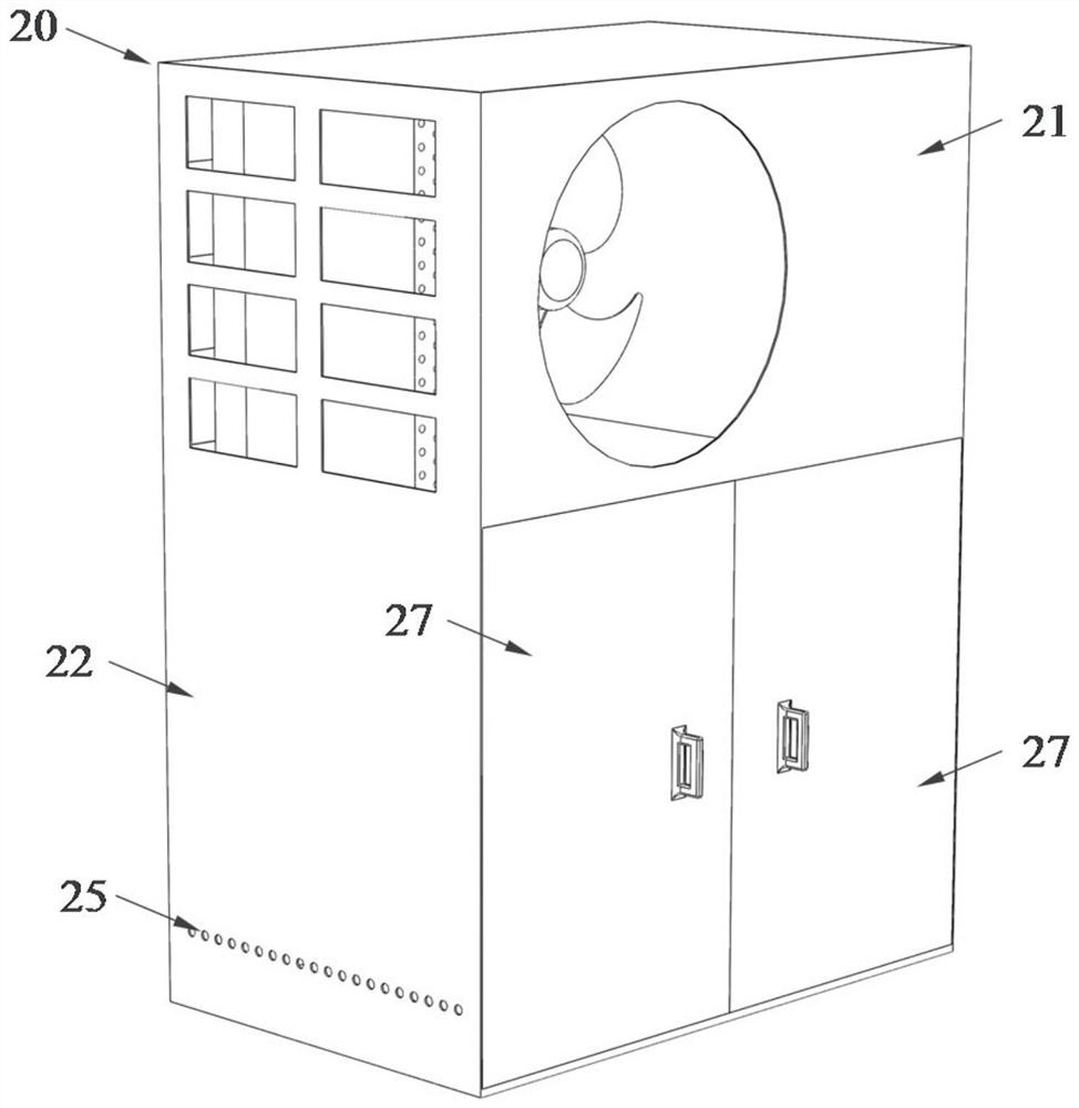 A wireless mobile air conditioning unit