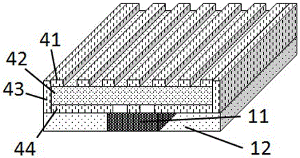 Single photon polarization imaging array with gathering and smoothing functions