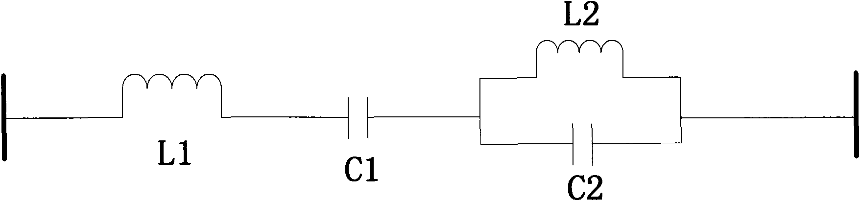 High voltage high powder double-tuned method for electric deicing of overhead power transmission line