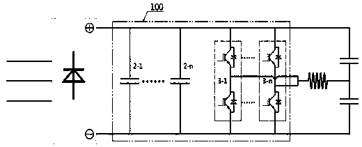 A kind of igbt frequency conversion power supply for intermediate frequency melting furnace