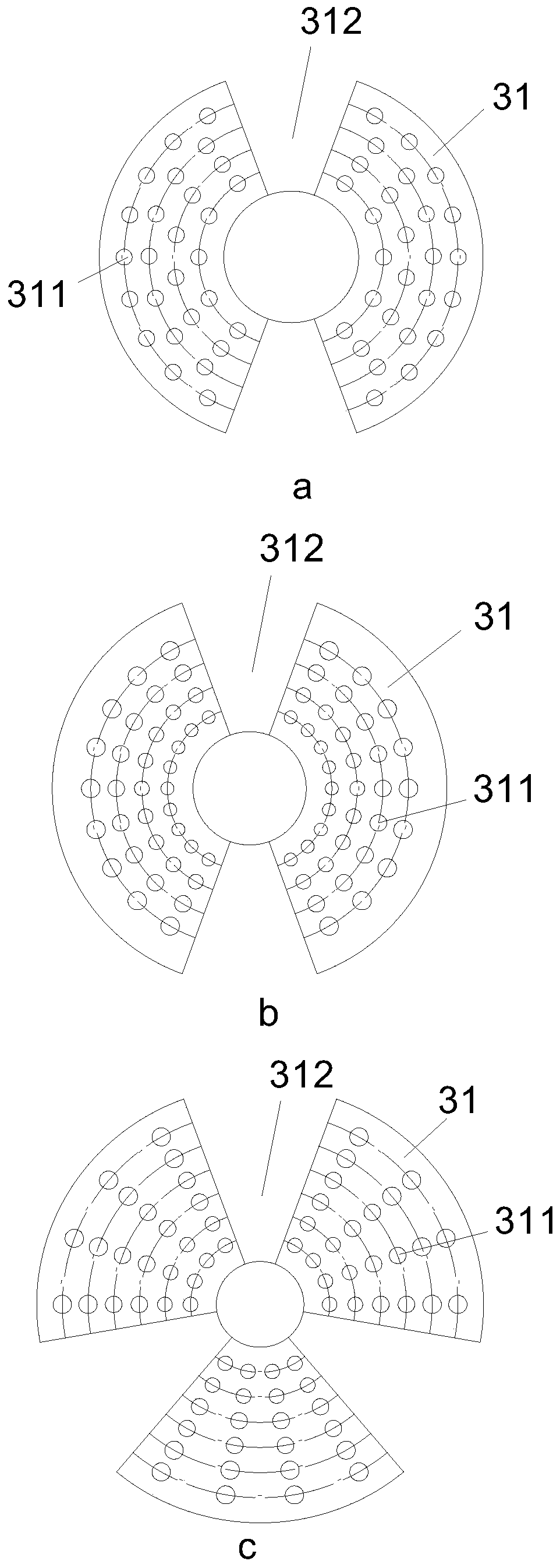 A heat transfer structure and measurement and control method for optimizing heat transfer efficiency