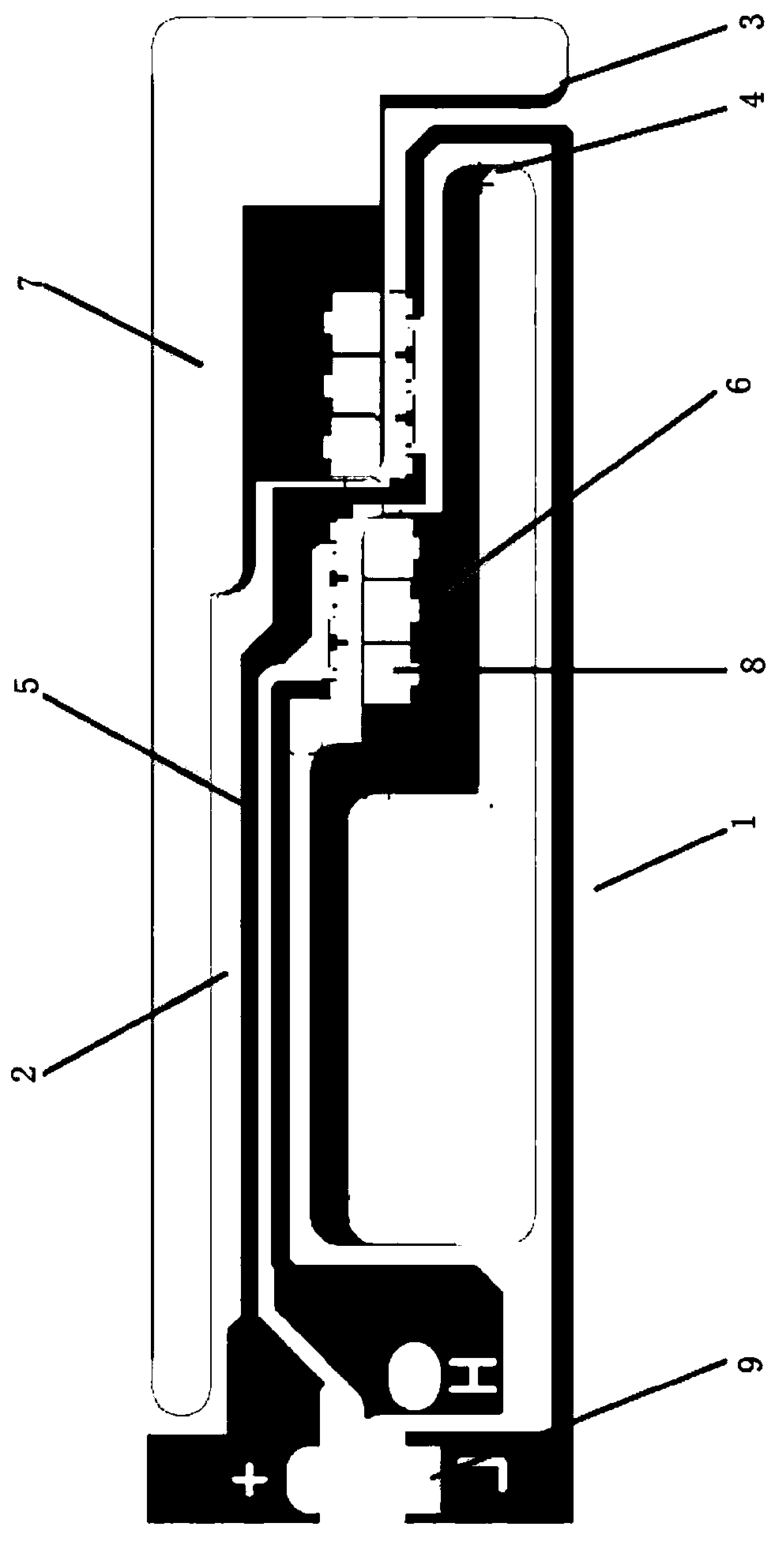 Straight-through heat-dissipation double-sided copper substrate and manufacturing method thereof