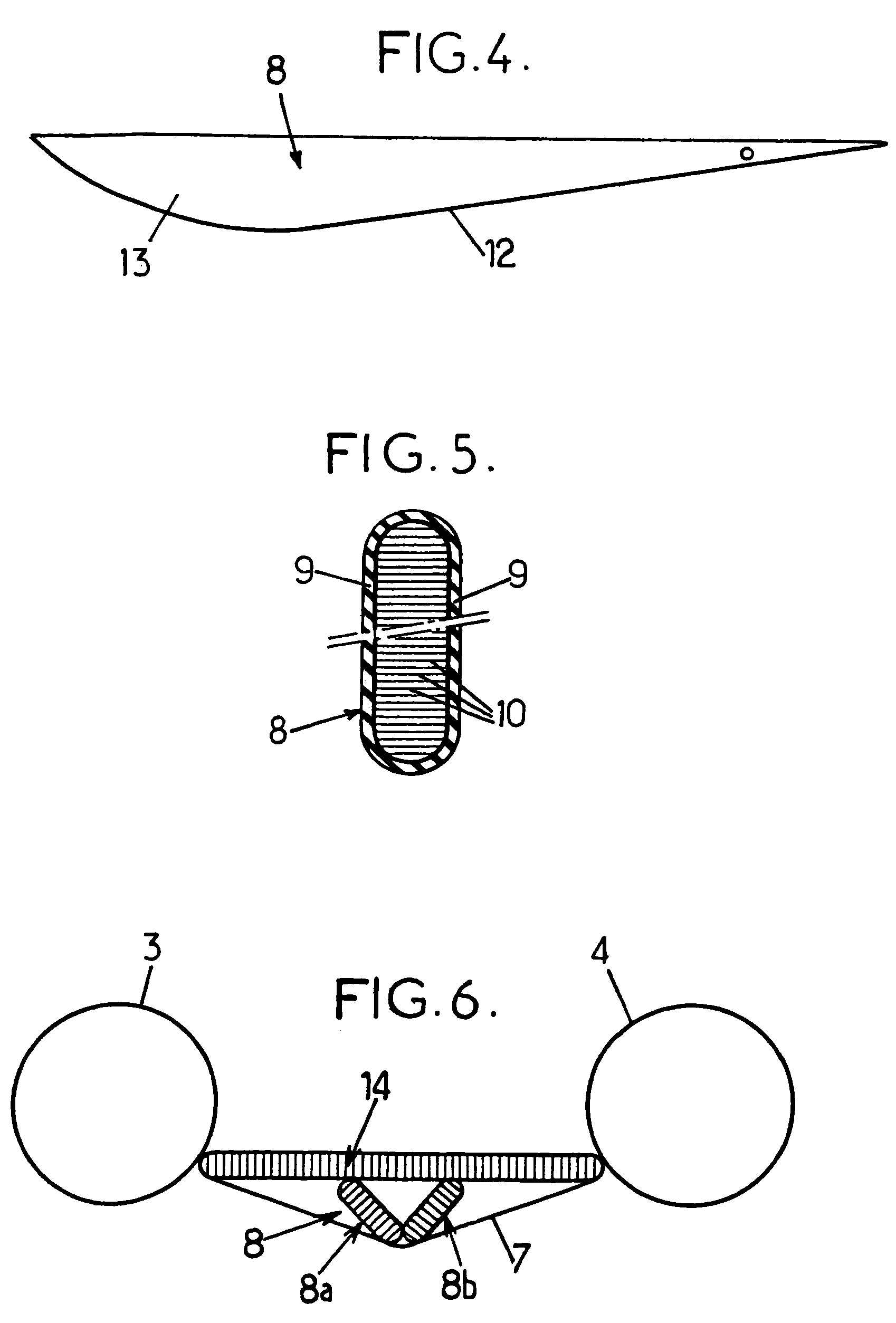 Inflatable boat with a high pressure inflatable keel