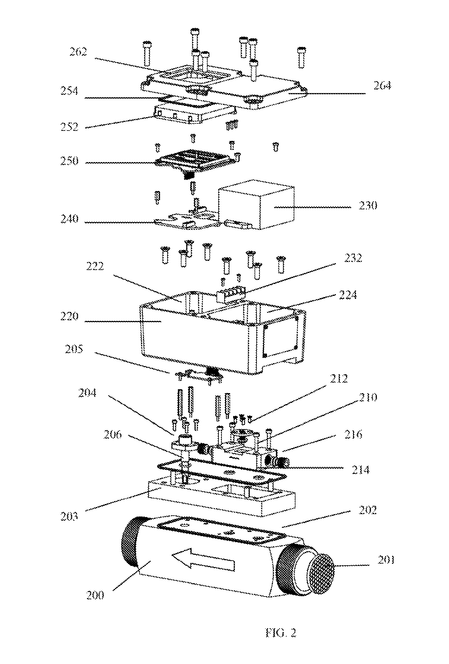 MEMS utility meters with exchangeable metrology unit