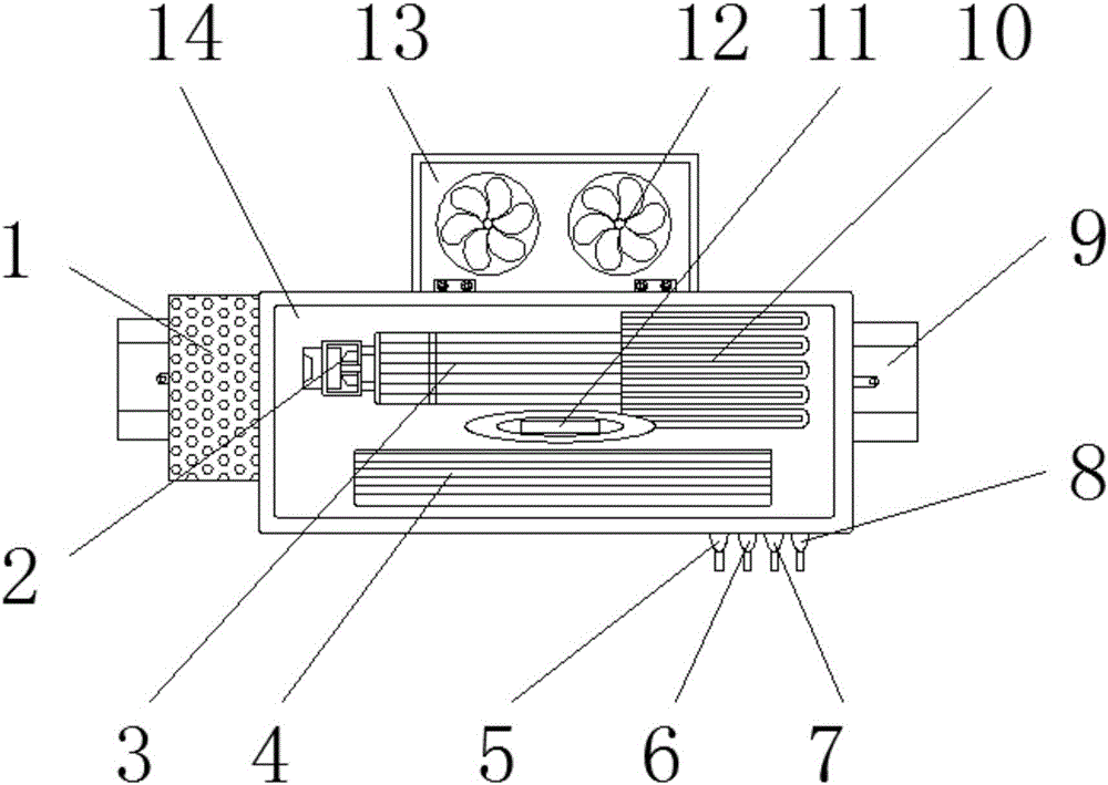 Air conditioner capable of generating steam in self-supporting mode and achieving ventilation and special for constant-temperature warehouse