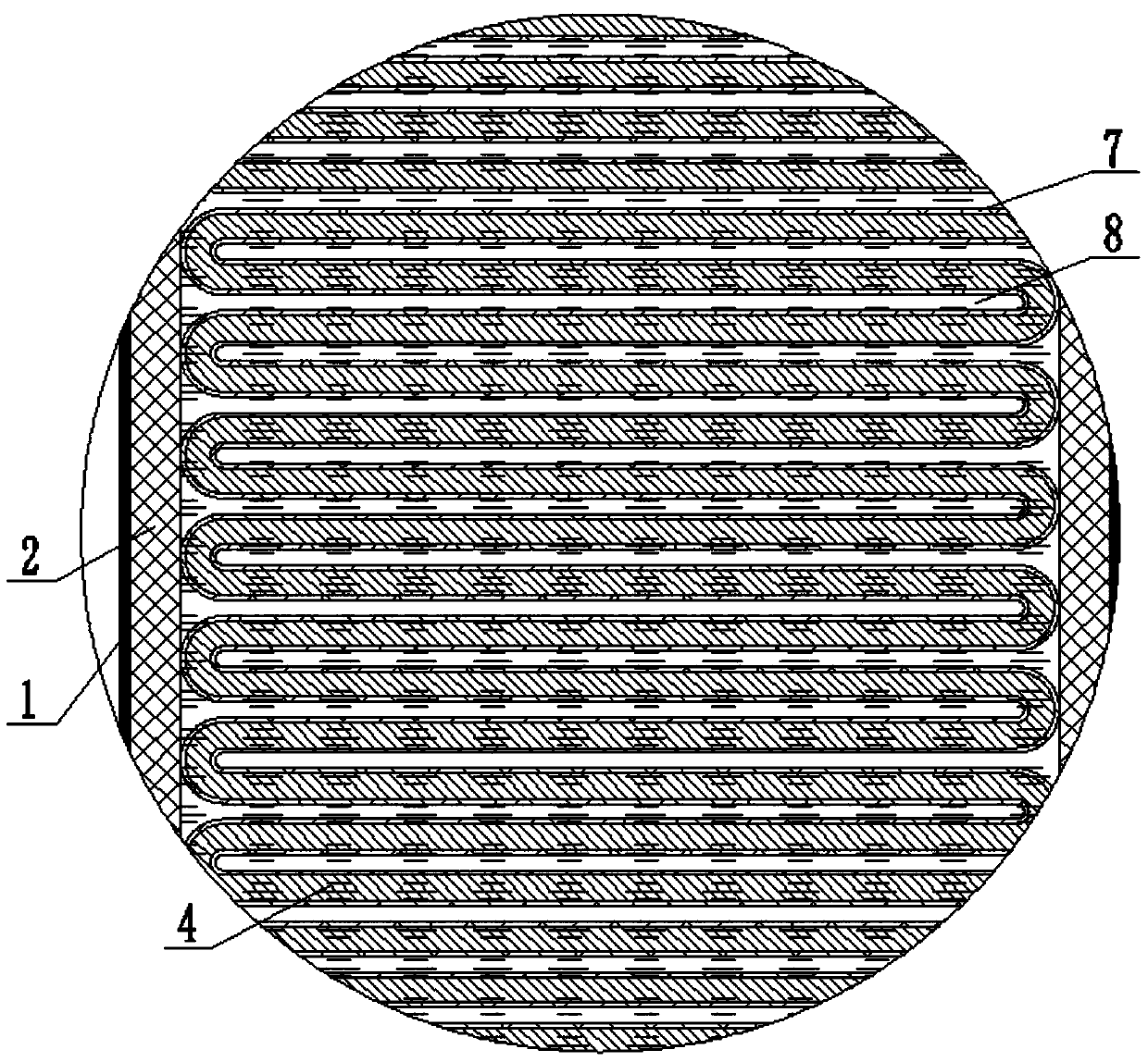 Oil-immersed high-power non-inductive resistor