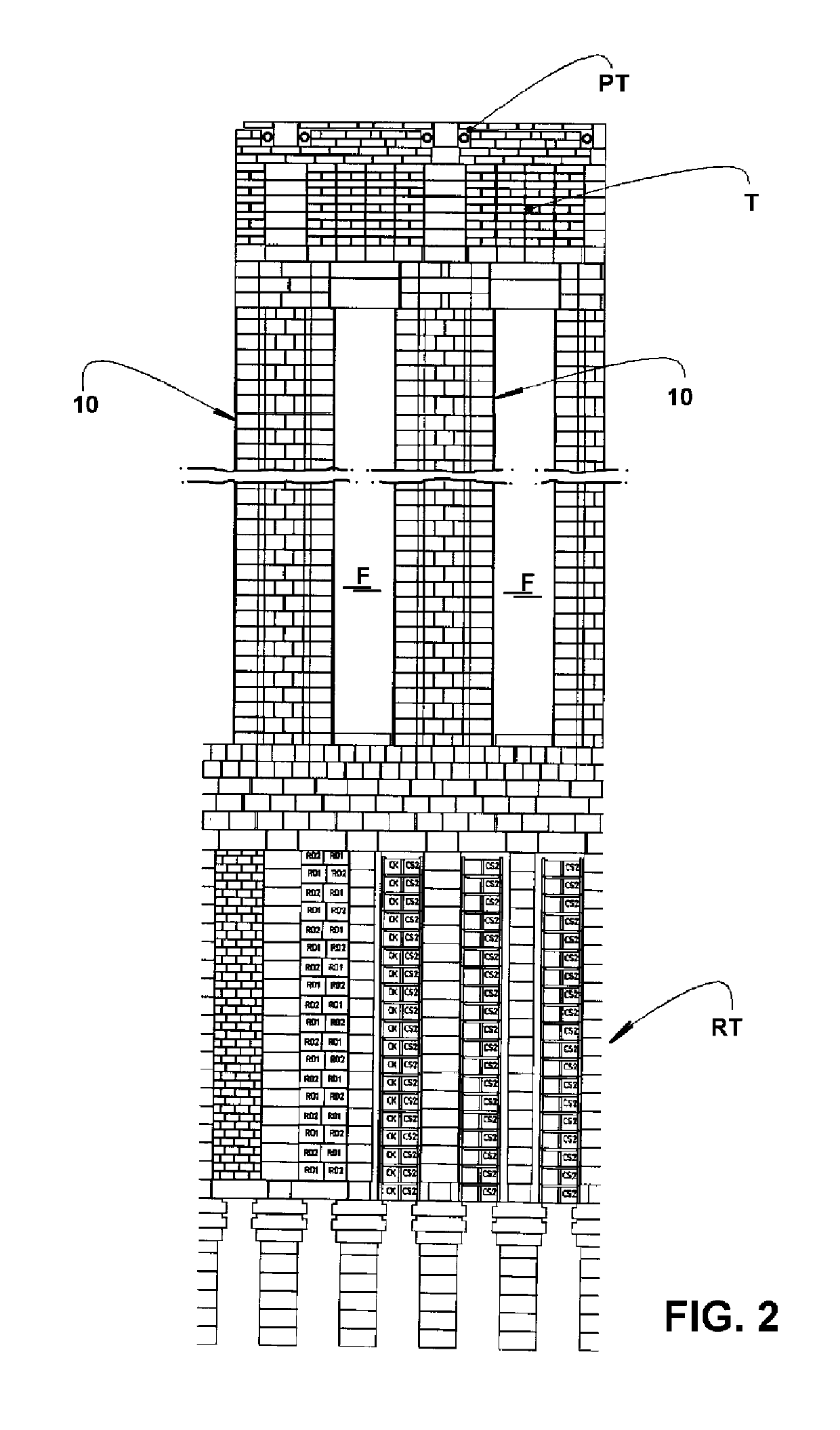 Method for coke oven repair