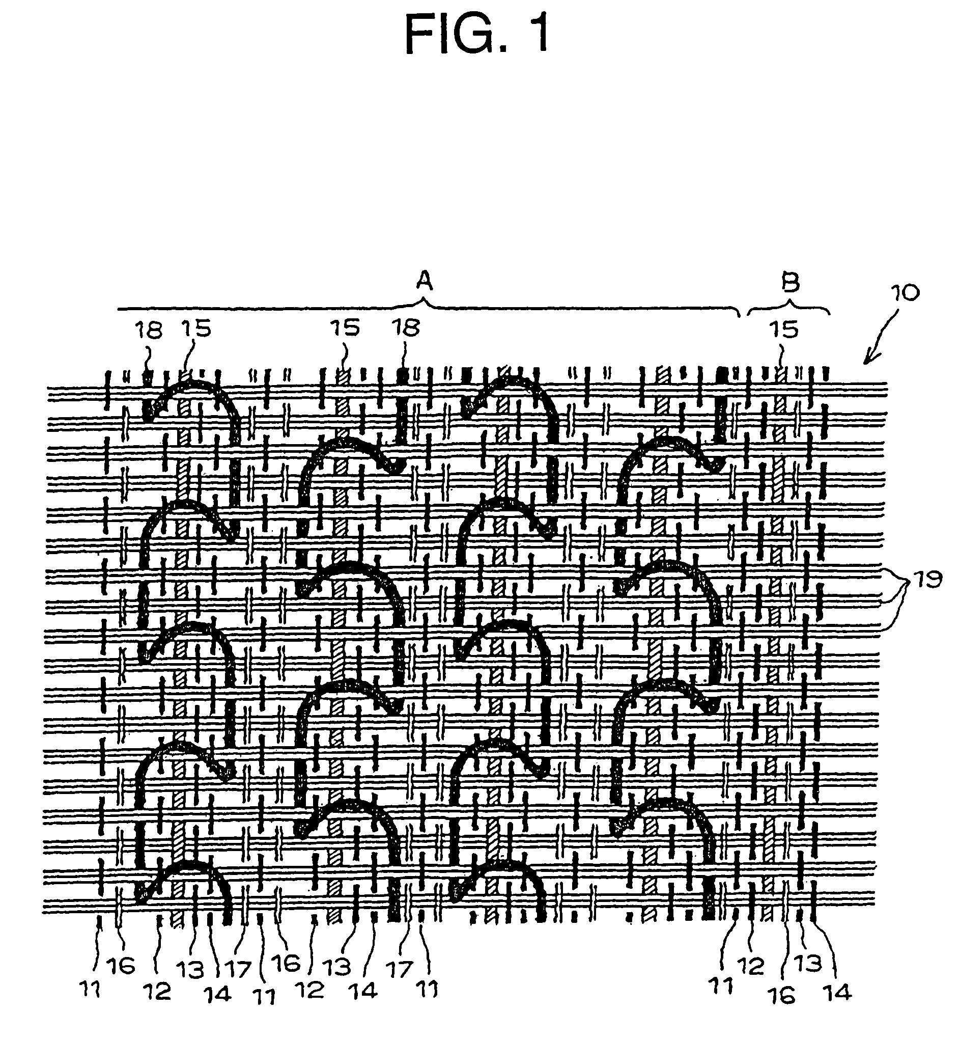 Fiber-made surface fastener