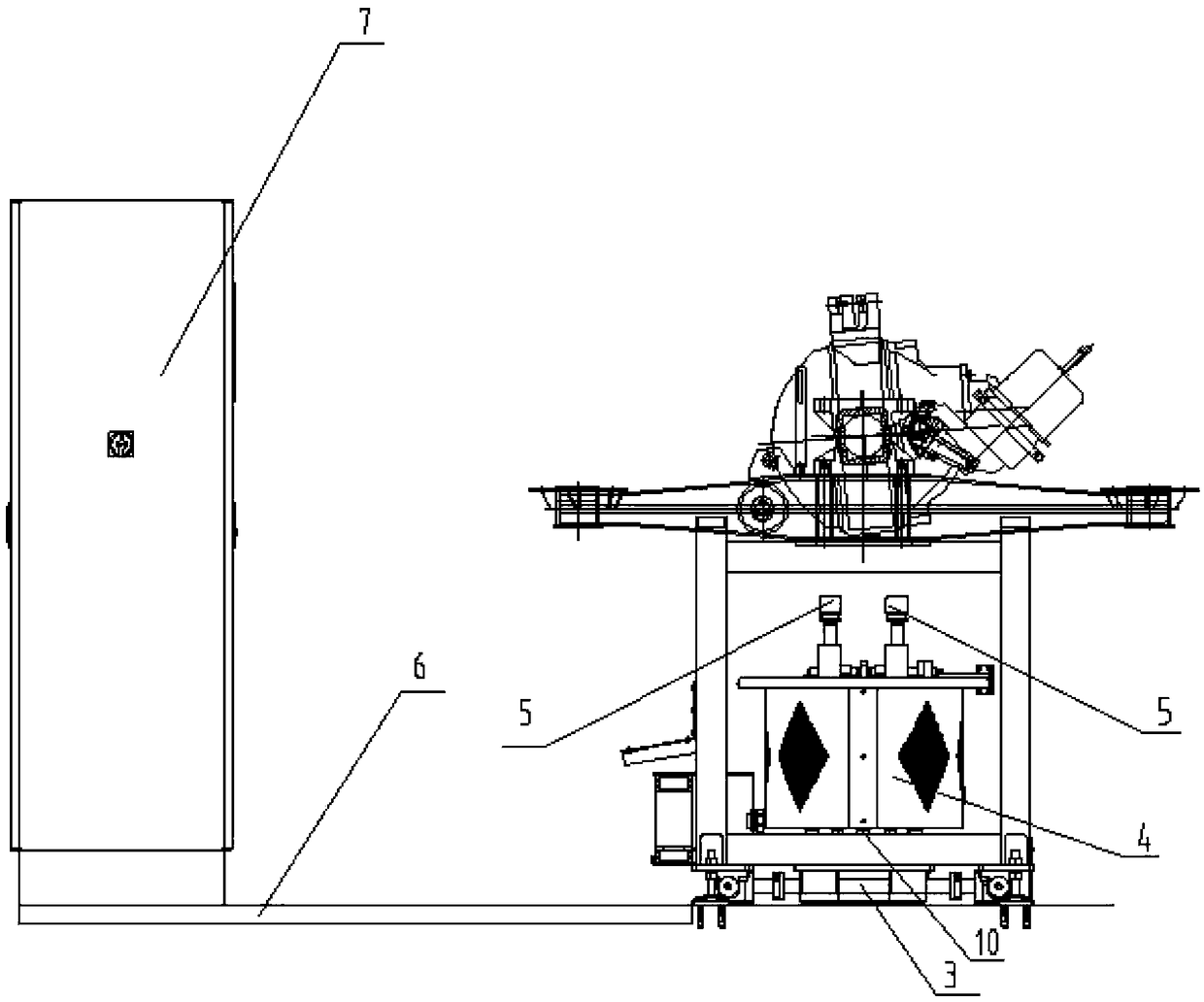 Air suspension U-bolt tightening device