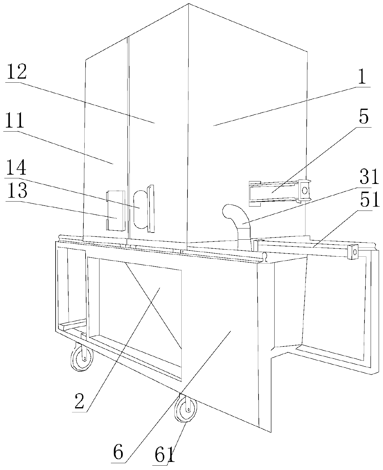 Semiautomatic feeding device