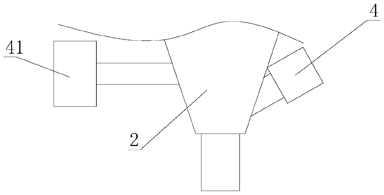 Semiautomatic feeding device