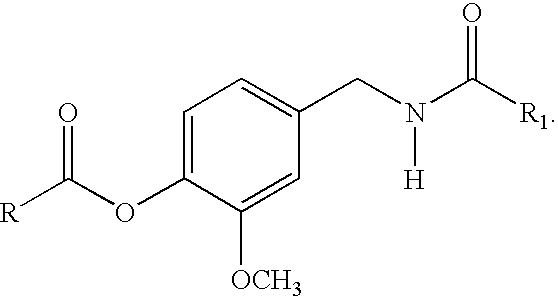 Esters of capsaicinoids as dietary supplements