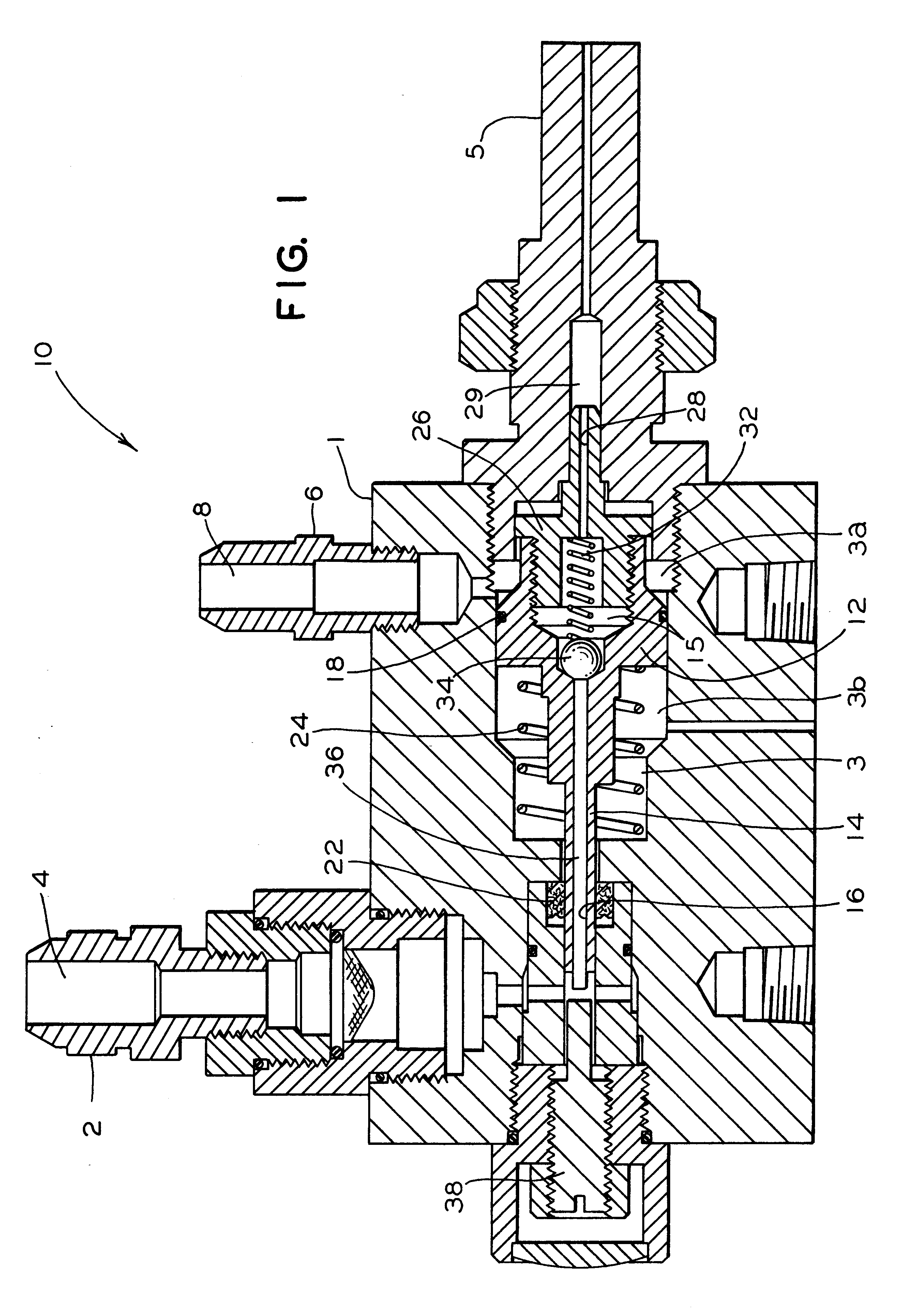 Push rod activated grease nozzle