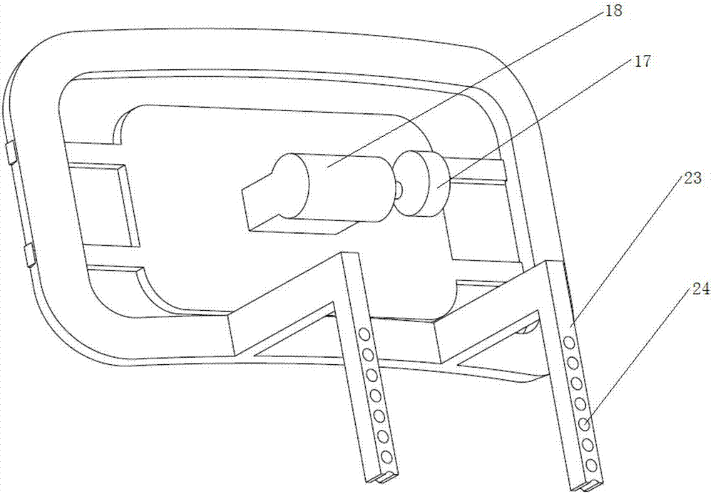 Strap type cervical vertebra and lumbar vertebra supporting massager