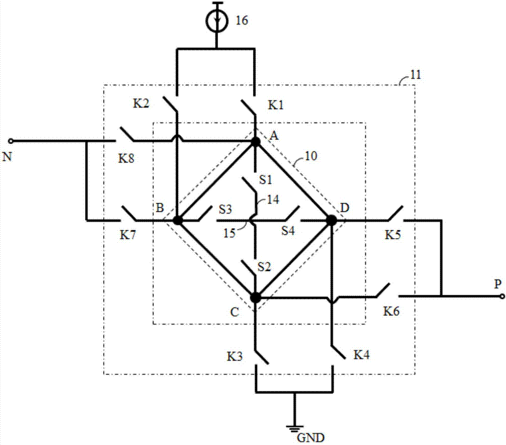 Magnetic sensor, magnetic sensor integrated circuit, motor assembly and application equipment