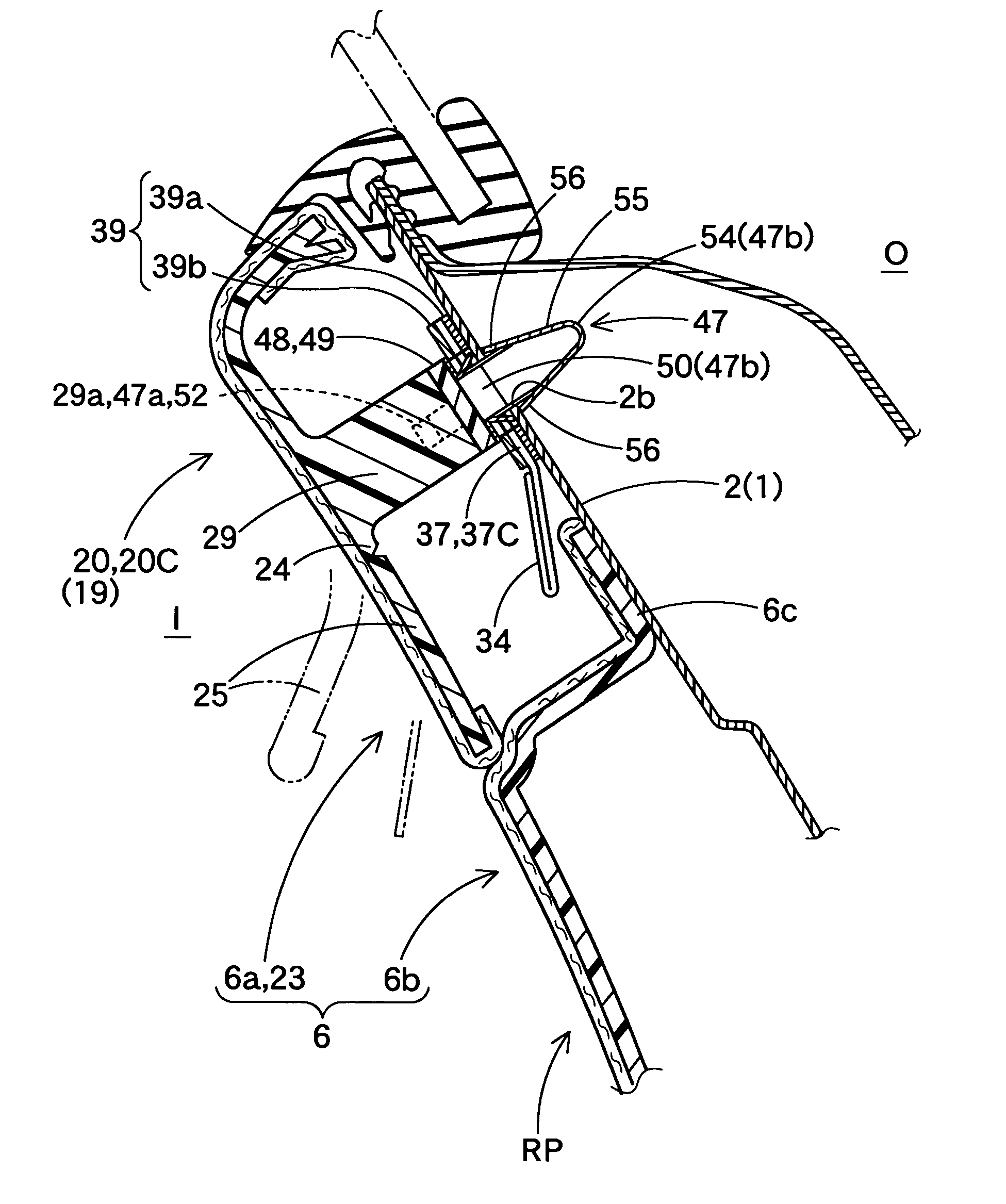 Head-protecting airbag device