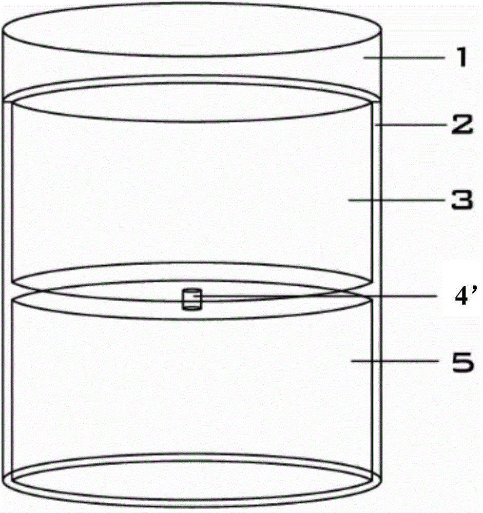 Ice and snow melting effect test method of snow melting asphalt mixture