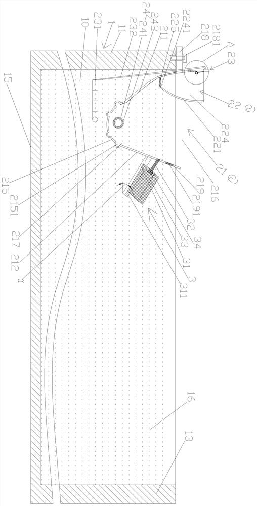 A green circulating aquatic seedling breeding device