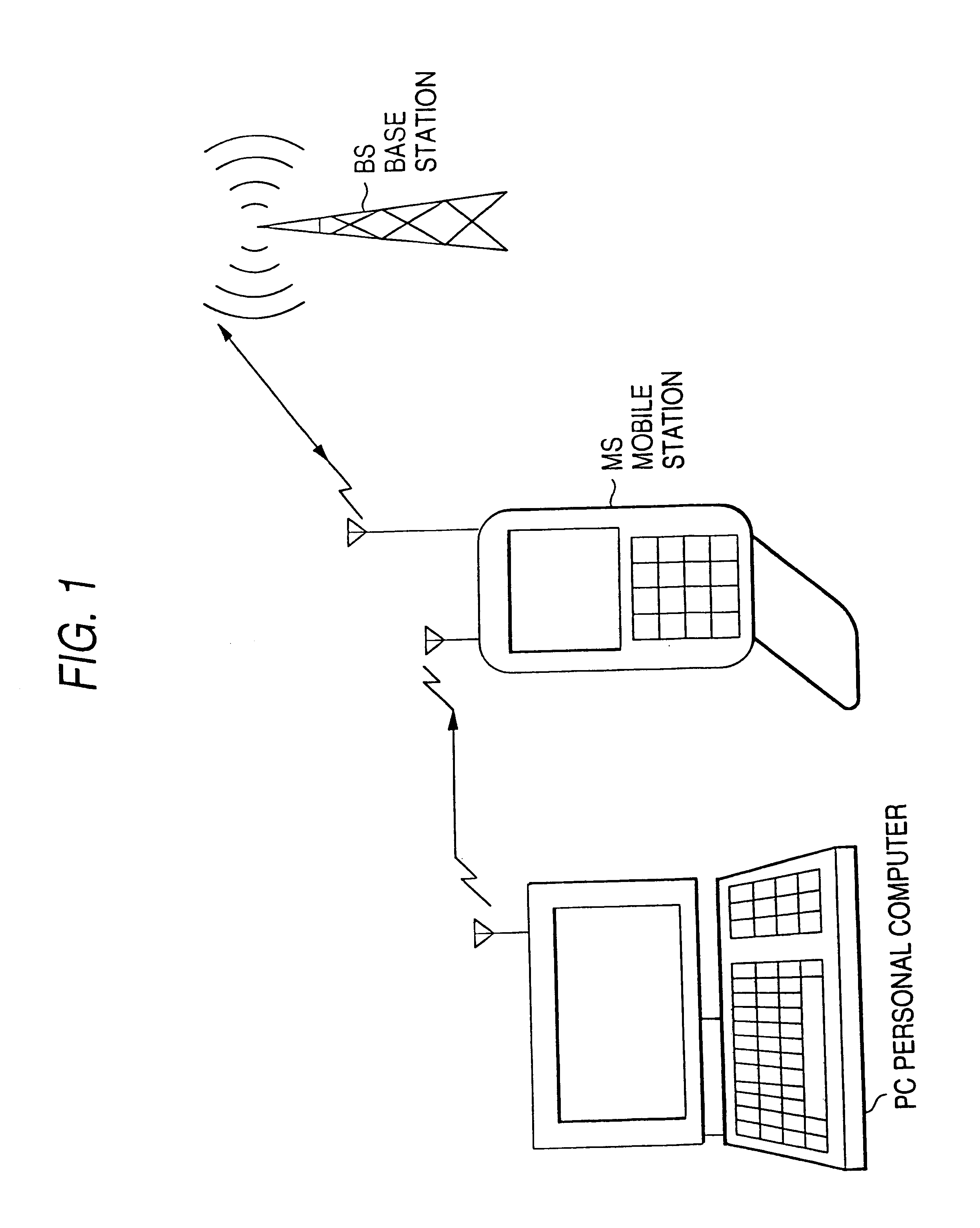 Mobile radio communication terminal