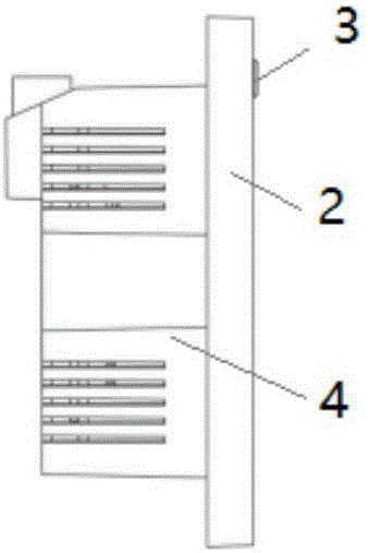 Wall-embedded smart five-hole socket