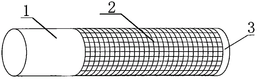 Fully-premixed metal net combustor