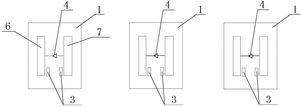 Heat-dissipation split-type conjunction box used for solar assembly and solar cell assembly thereof