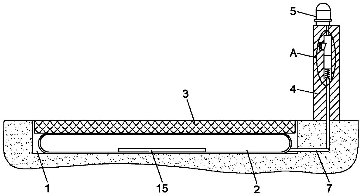 Pneumatic bridge overweight prevention alarm mechanism